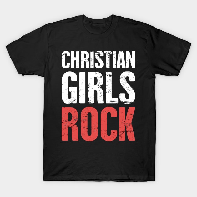 Christian Girls Rock – Christian Band T-Shirt by MeatMan